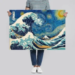 Starry Wave Poster