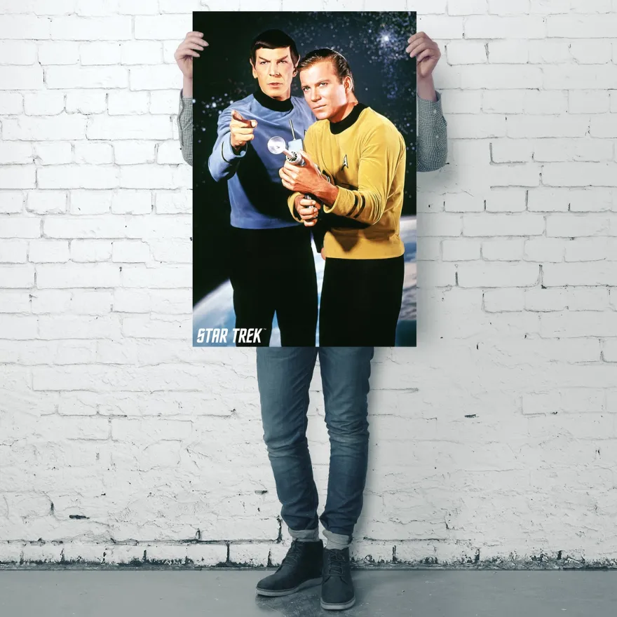 Star Trek Poster Kirk & Spock