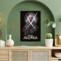 Star Wars Ahsoka Poster Ahsoka Tano mit Lichtschwerter