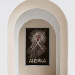 Star Wars Ahsoka Poster Ahsoka Tano mit Lichtschwerter