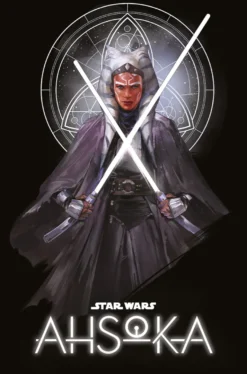 Star Wars Ahsoka Poster Ahsoka Tano mit Lichtschwerter