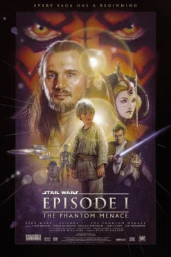 Star Wars Episode I-III Poster 3er-Set