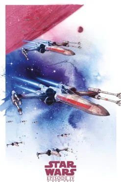 Star Wars Episode IV - VI Posterset Raumschiffe