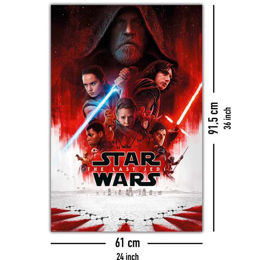 Star Wars Episode 8 Poster Hauptplakat