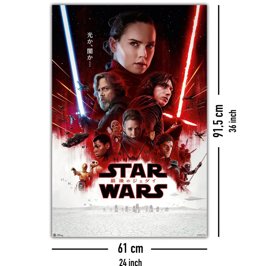 Star Wars Episode 8 Poster Japanese Regular