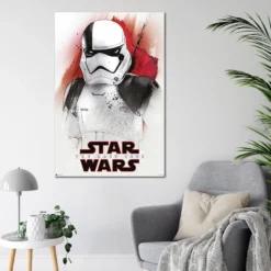 Star Wars Episode 8 Poster Stormtrooper Watercolour