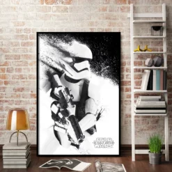 Star Wars: Episode 7 Poster Stormtrooper Paint