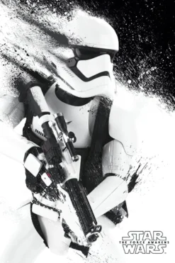 Star Wars: Episode 7 Poster Stormtrooper Paint