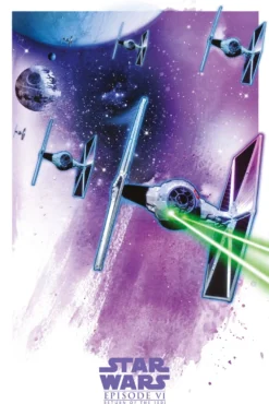Star Wars Episode VI Poster Tie Fighter
