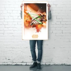 Star Wars Episode V Poster Millenium Falcon
