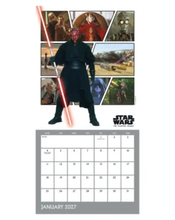 Star Wars Kalender 2027 Classic inklusive Miniposter
