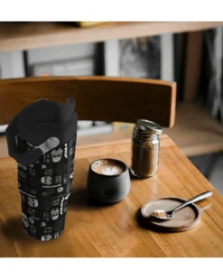 Star Wars 30 oz Tumbler mit Griff & Flip-Strohhalm 0,85l
