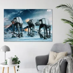 Star Wars Poster AT-AT Fighter