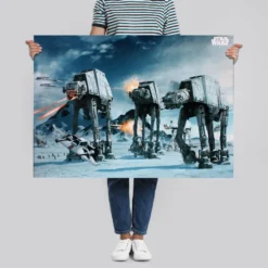 Star Wars Poster AT-AT Fighter