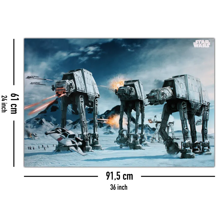 Star Wars Poster AT-AT Fighter