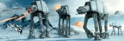 Star Wars Poster AT-AT Fight Langbahnposter