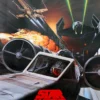 Star Wars Poster Battle in Death Star Canal