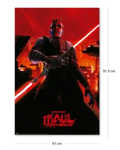 Star Wars Poster Darth Maul Shadow Lord | 61x91,5 cm