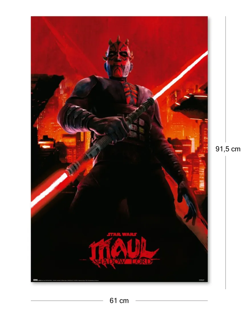Star Wars Poster Darth Maul Shadow Lord | 61x91,5 cm