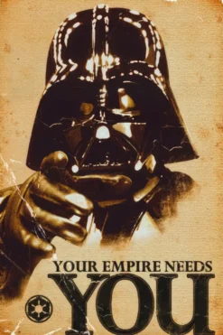 Star Wars Poster Darth Vader Your Empire Needs You