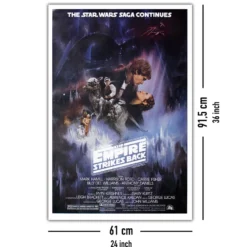 Star Wars Poster Empire Strikes back Style A