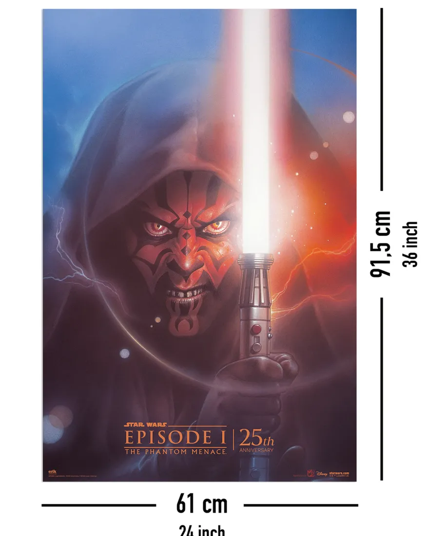 Star Wars Poster Episode 1 25th Anniversary