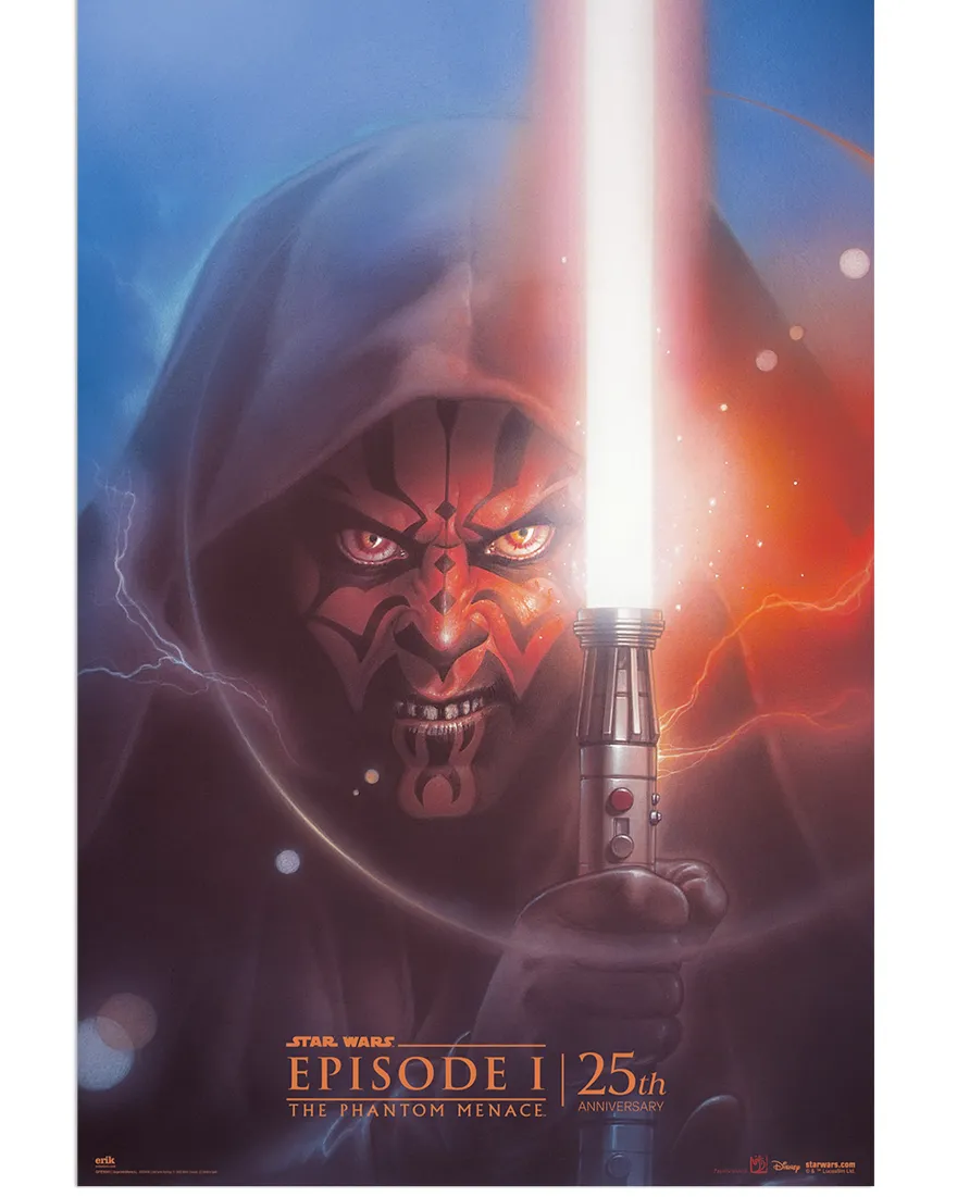 Star Wars Poster Episode 1 25th Anniversary