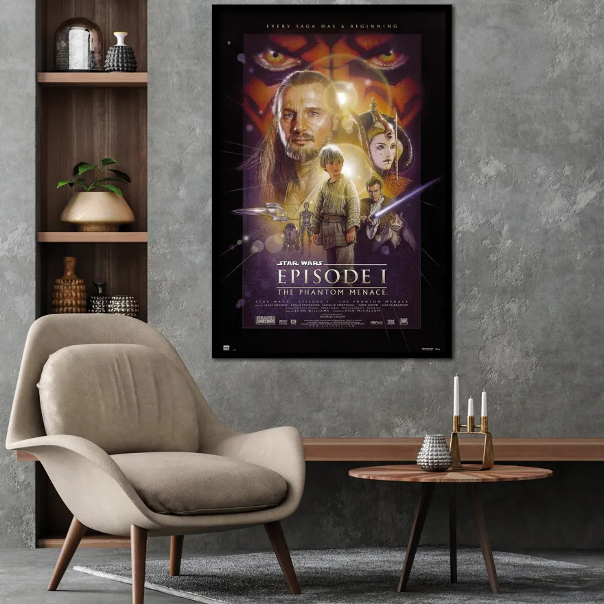 Star Wars Poster Episode 1 The Phantom Menace