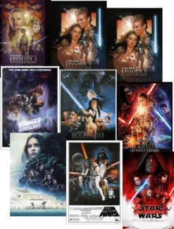 Star Wars Poster 9er-Set