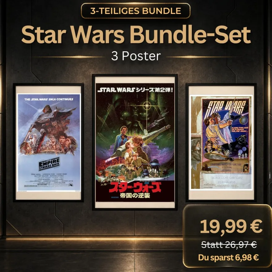Star Wars Poster 3er Set