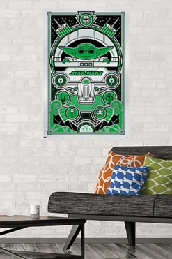 Star Wars Poster Grogu Disney 100th anniversary
