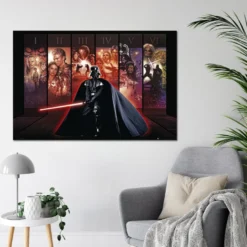 Star Wars Poster Hexalogie Darth Vader
