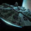Star Wars Poster Millennium Falcon