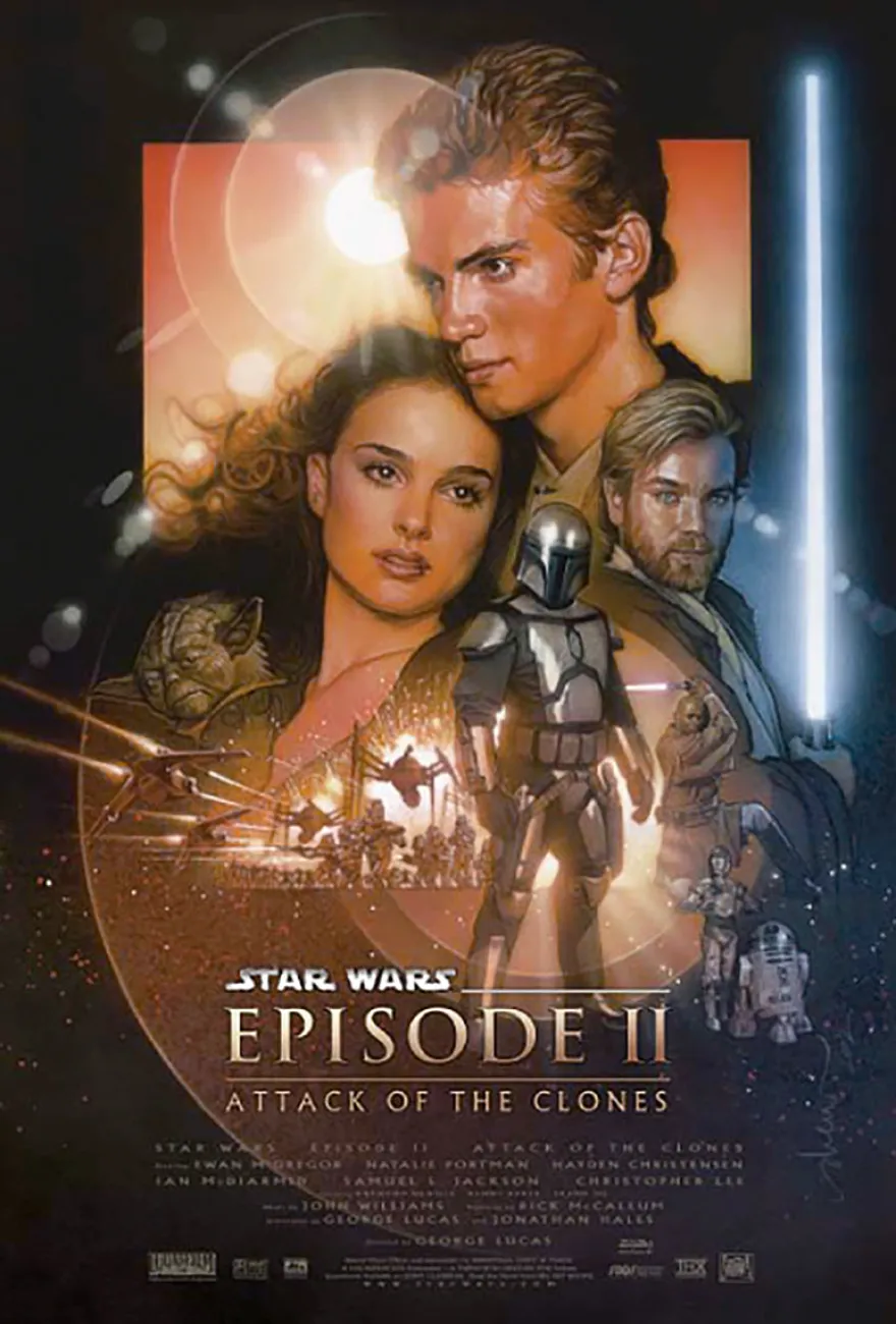 Star Wars Posterset Filmplakat