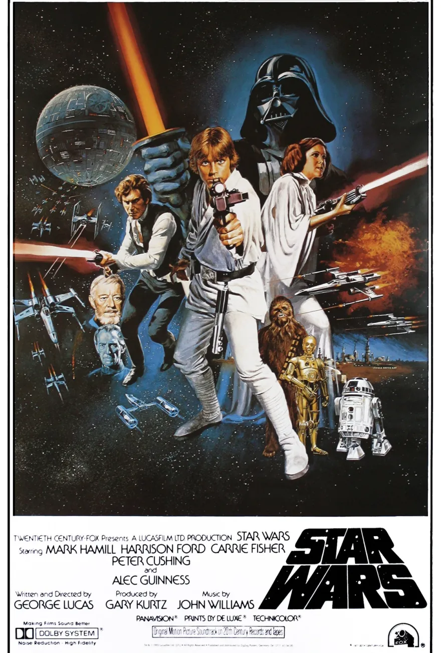 Star Wars Posterset Filmplakat