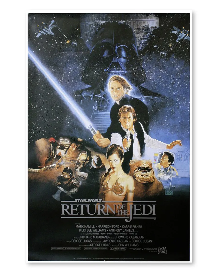 Star Wars Posterset Teil I - VII