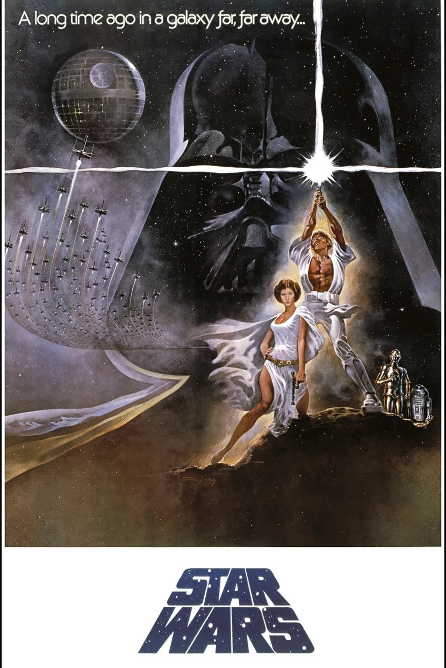 Star Wars Poster Style 'A' - American