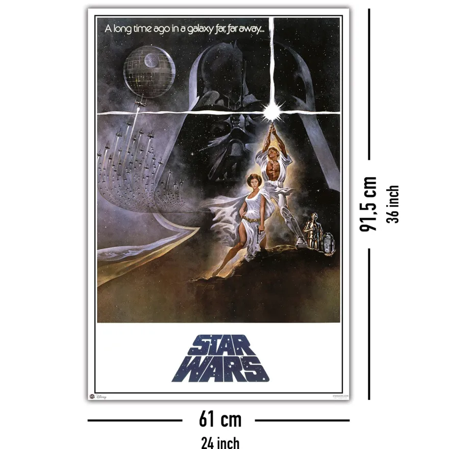 Star Wars Poster Style 'A' - American