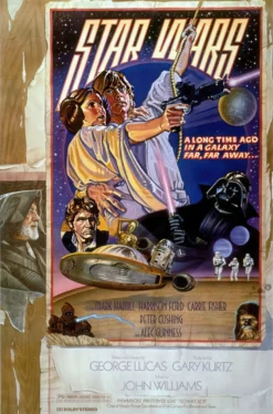 Star Wars Poster Style 'D' - American
