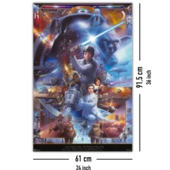 Star Wars Poster 20th Anniversary
