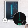 Star Wars Poster Weapon of the Jedi Glow-In-The-Dark