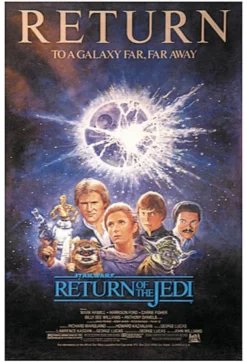 Star Wars Postkarte Return of the Jedi