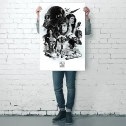Star Wars 40th Anniversary Poster Montage