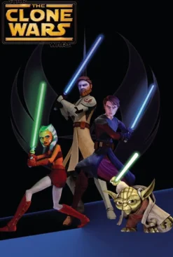 Star Wars The Clone Wars Postkarte