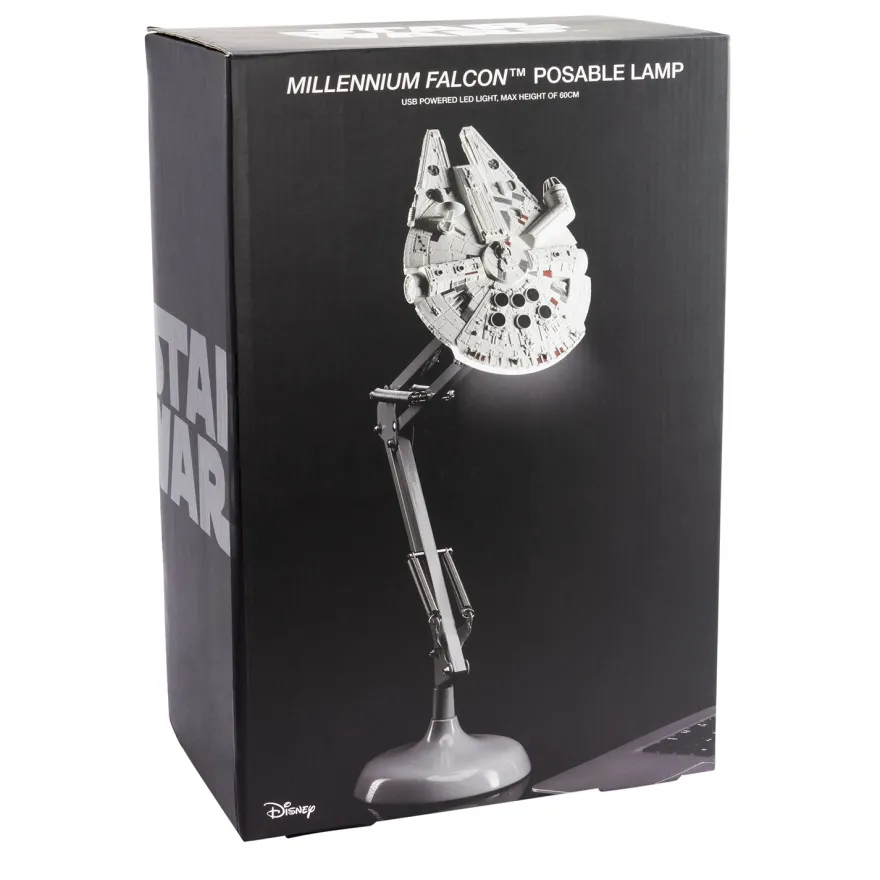 Star Wars 9 Tischlampe LED Millennium Falke