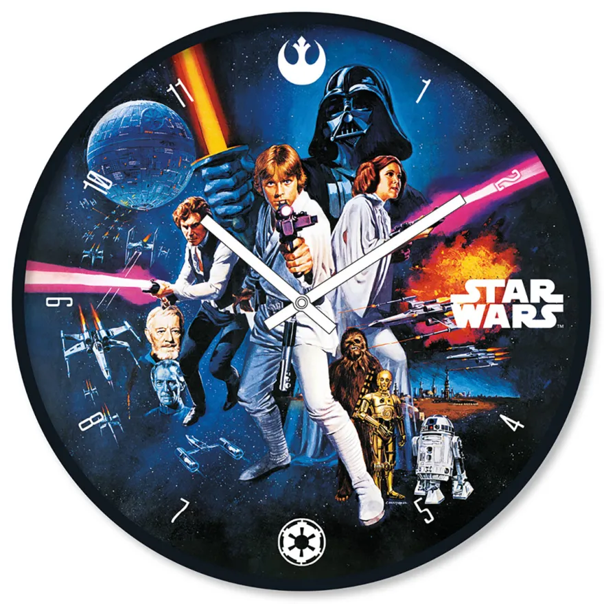 Star Wars Wanduhr A New Hope Classic