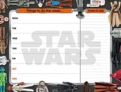 Star Wars Wochenplaner Schreibtisch Notizblock