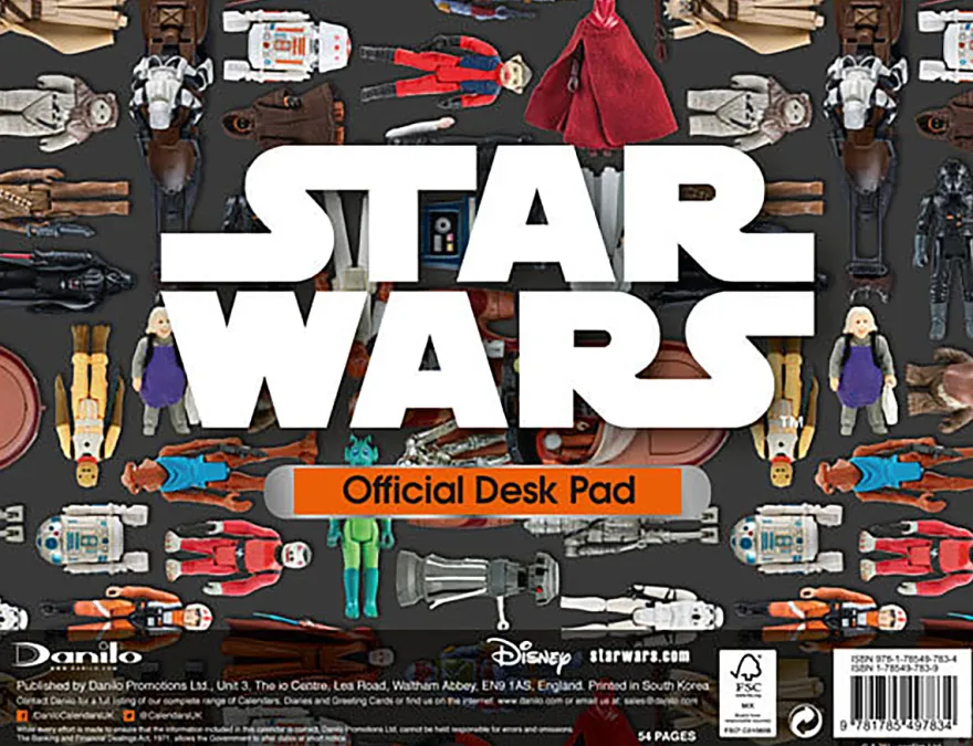 Star Wars Wochenplaner Schreibtisch Notizblock