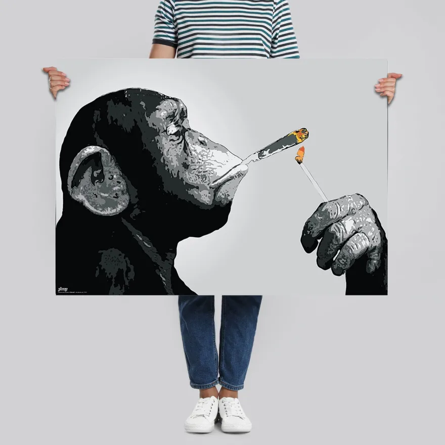 Steez Poster Monkey Joint Time