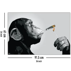 Steez Poster Monkey Joint Time